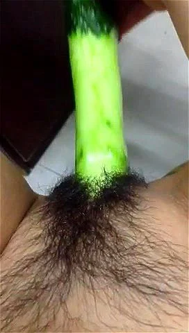 fucking a cucumber