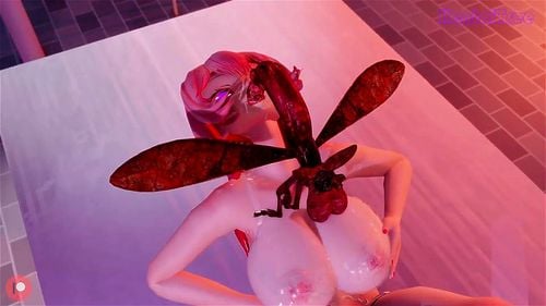 MMD Lilia with insects