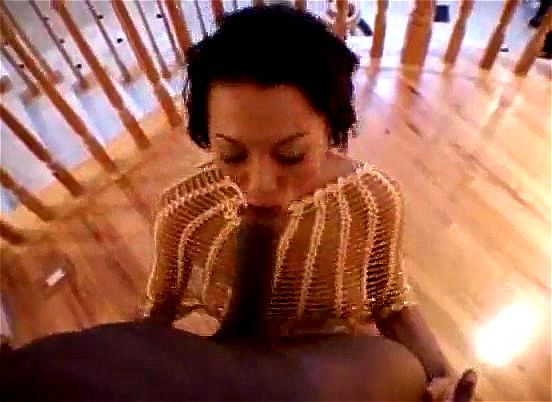 She sucks and fucks Big Cock good (interracial) She sucks and fucks Big Cock good (interracial)