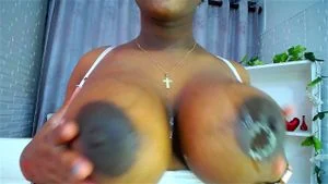 Huge black tits thumbnail