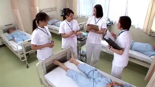 nurse, handjob, tekoki, asian