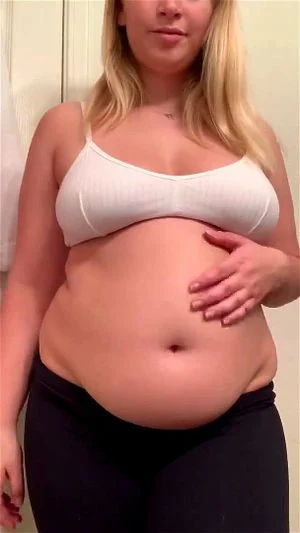 Sexy Chubby Belly - Watch Sexy belly weight gain - Lmbb, Weight Gain, Fat Belly Porn - SpankBang
