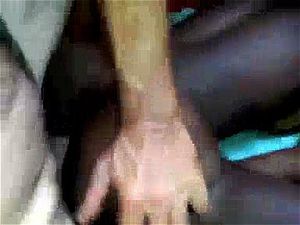 African girl anal POV with white guy