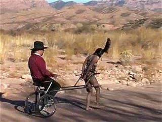 Young Ponygirl training and outdoor spanking Young Ponygirl training and outdoor spanking