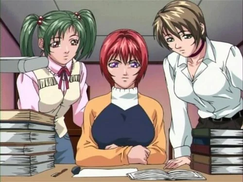 hentai, 無修正, japanese, redhead
