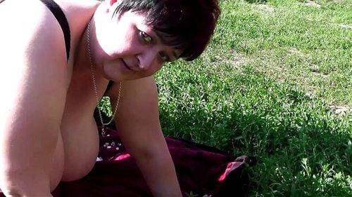 fisting, fisting pussy, outdoor sex, big tits