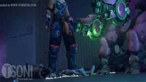 D.Va and Zarya Futanari