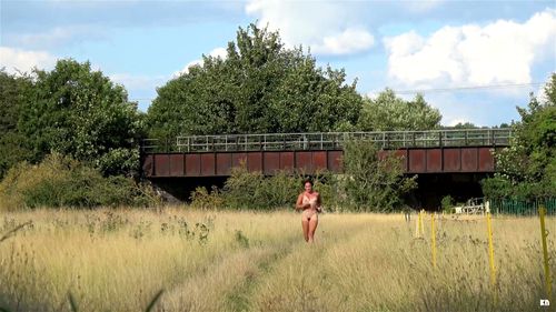Nipples in the meadow - Nature, Outdoor, Walking Porn