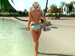 Beach Babes 3d Porn - Watch Big 3D Busty on Beach - Blonde Babe, 3D Animation, Big Tits Babe Porn  - SpankBang